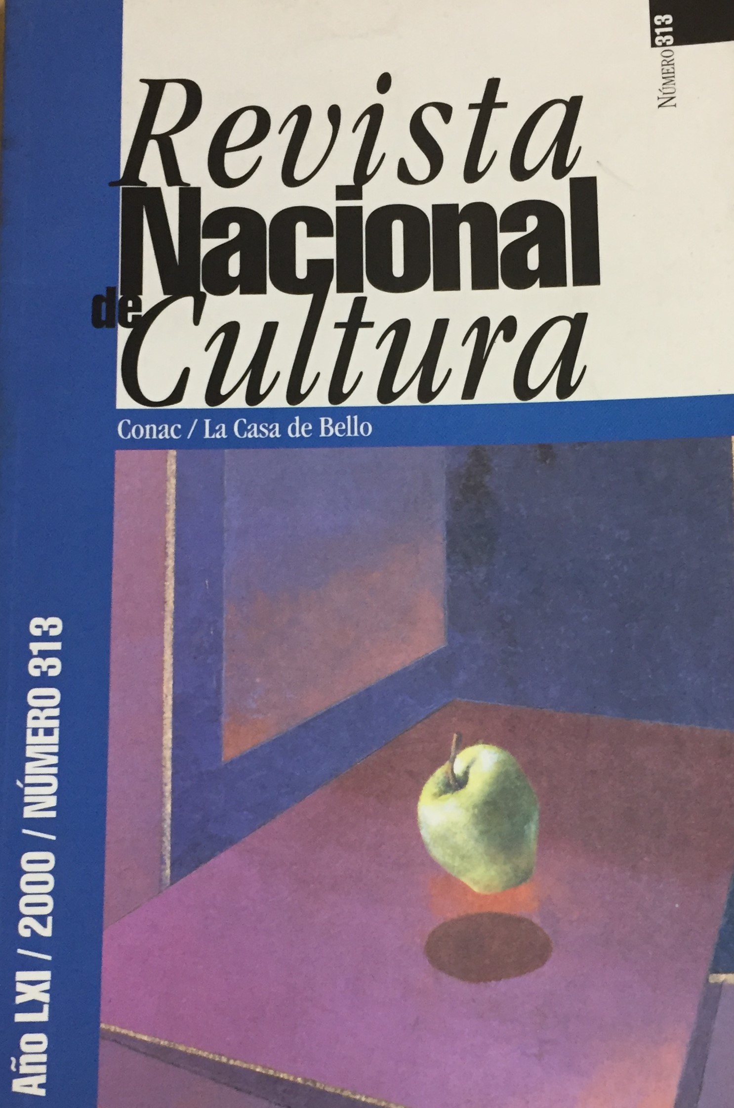 Revista Nacional de Cultura 313